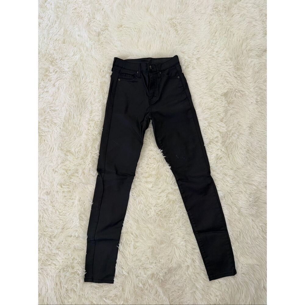 Top shop black womens JAMIE pant size 26